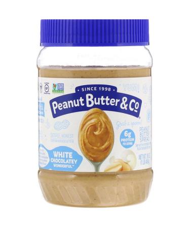 Peanut Butter & Co. White Chocolate Wonderful Peanut Butter Blended with Sweet White Chocolate 16 oz (454 g)