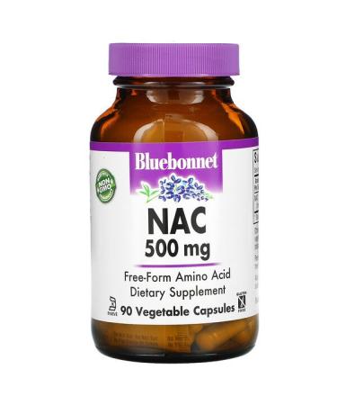 Bluebonnet Nutrition NAC 500 mg 90 Vcaps