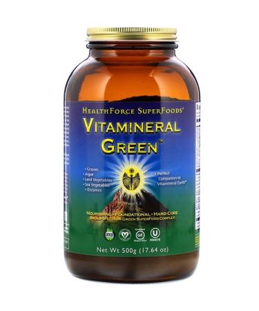 HealthForce Superfoods Vitamineral Green Version 5.5 17.64 oz (500 g)