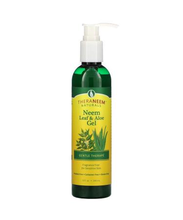 Organix South TheraNeem Naturals Gentle Therapé Neem Leaf & Aloe Gel Fragrance Free 8 fl oz (240 ml)