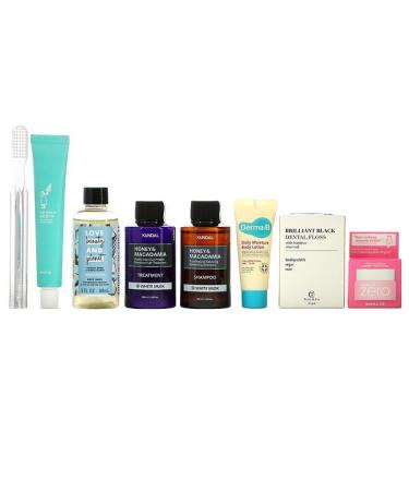 Promotional Products Bath Essentials Beauty Bag 8 Piece Kit