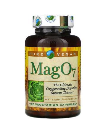 Pure Vegan Mag 07 The Ultimate Oxygenating Digestive System Cleanser 120 Vegetarian Capsules