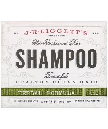 J.R. Liggett's Old Fashioned Shampoo Bar Herbal Formula 3.5 oz (99 g)