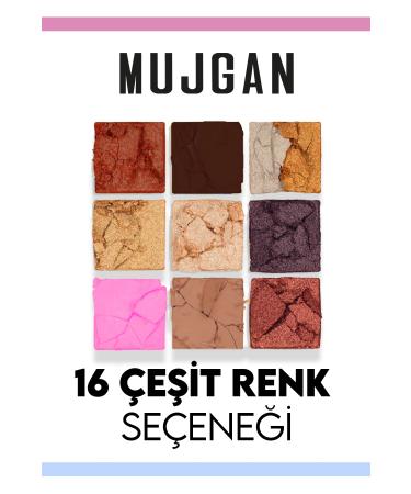 MUJGAN Ultimate 16-Purple Eyeshadow Palette Autumn Colors No 01 788781241412000 - Buy Online on GoSupps.com