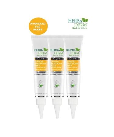 Herbaderm Under Eye Cream Against Bags and Dark Circles 15 ml X3 - Buy Online on GoSupps.com