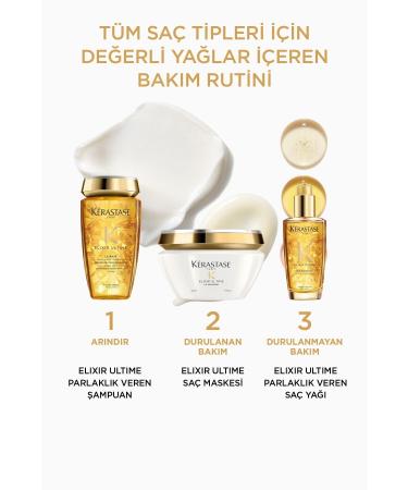 Kerastase Elixir Ultime Le Masque Shine Hair Mask for Dull Hair 200 Ml - Buy Online on GoSupps.com