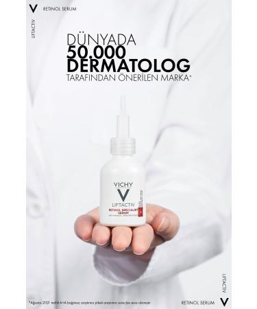 Vichy Deep Anti-Wrinkle Brightening Liftactiv Retinol Specialist Serum 30 ml - Buy Online on GoSupps.com