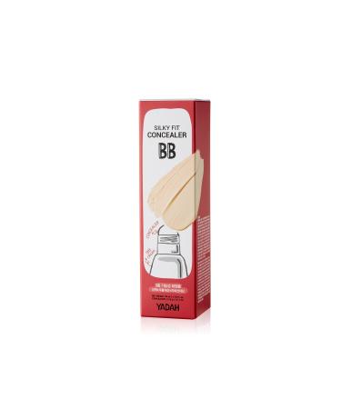 YADAH Silky Texture 2 in 1 BB Cream Concealer - No.21 (WHITE SKIN) - Buy Online on GoSupps.com
