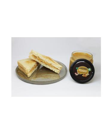 LA OKO 275 Grams Sugar-Free Additive-Free Gluten-Free Vegan Natural Double Roasted Peanut Butter - Buy Online on GoSupps.com