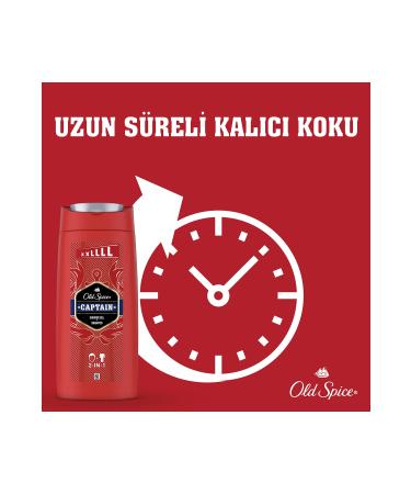 Old Spice Shower Gel & Shampoo Captain 675 ml Extra Large - Buy Online on GoSupps.com