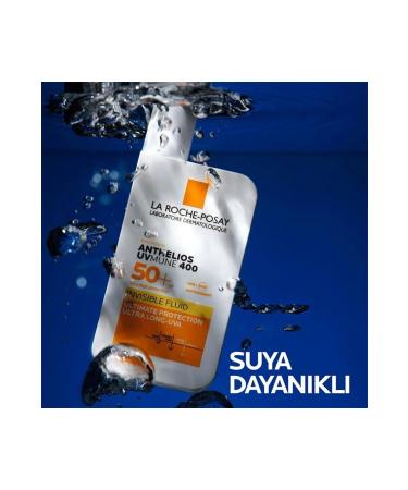 La Roche Posay Anthelios UVmune Fluid - Light Fluid Texture SPF 50+ Face Sun Cream for All Skin Types 50 ml - Buy Online on GoSupps.com