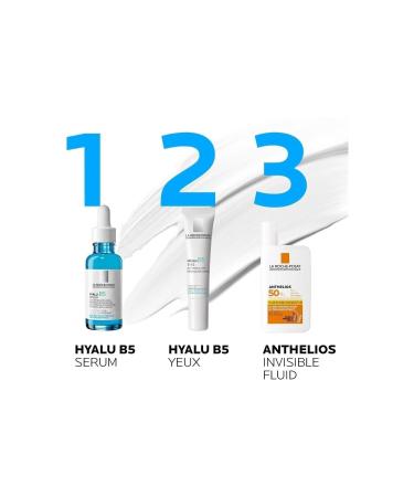 La Roche Posay Anti-Wrinkle Hyaluronic Acid and Vitamin B5 & Hyalu B5 Yeux Plumping Eye Cream 15ml  - Buy Online on GoSupps.com
