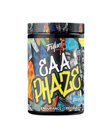 Truefuel EAA Phaze Full 9 Essential Amino Acids 30 Servings - Blue Razz - 10.58 Oz