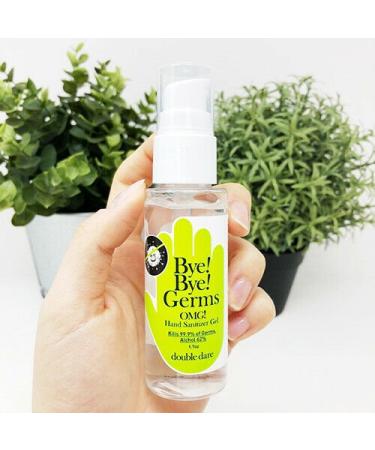 Double Dare Bye! Bye! Germs Hand Sanitizer Gel 50ml - 2 Pack | Germ Protection & Moisturizing - Buy Online on GoSupps.com