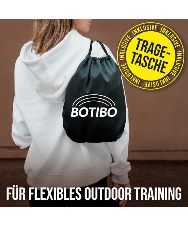 Buy Botibo Profi Pilates Ring 37.5cm | Resistance Ring for Pilates | Leg Press Pelvic Floor Trainer with Hip Protection & Bag - Black/Blue - Buy Online on GoSupps.com