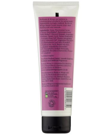 Roots and Wings Organic Lavender Chamomile Hand Cream 125ml | Gentle Moisturizing for All Skin Types - International Shipping - Buy Online on GoSupps.com