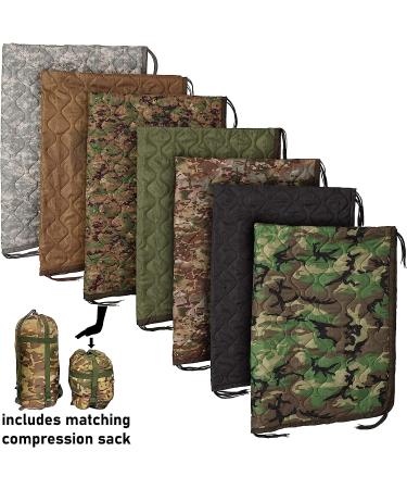 USGI Industries Military Woobie Blanket | Thermal Insulated Camping Poncho Liner | Large Water-Resistant Insulation for Hiking & Survival - Buy Online on GoSupps.com