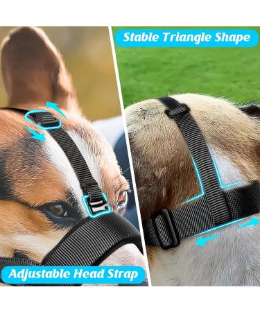 Heele Dog Muzzle with Head Belt | Comfortable & Secure Dog Muzzle for Training & Safety - Fast International Shipping - Buy Online on GoSupps.com