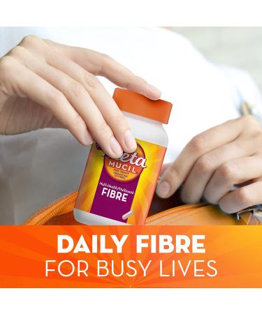 Metamucil Daily Psyllium Husk Powder Supplement 3-in-1 Fibre for Digestive Health Capsules 100 Count 100 count (Pack of 1) Fiber Supplement - Buy Online on GoSupps.com