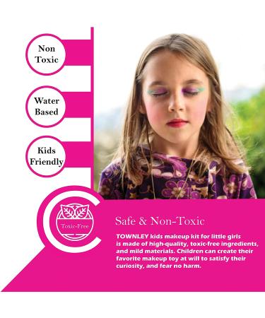 L.O.L Surprise! Townley Girl 30-Piece Cosmetic Compact Set | Safe, Non-Toxic Makeup Kit for Girls with Lip Glosses, Eye Shadow, Blushes, and Brushes - Buy Online on GoSupps.com