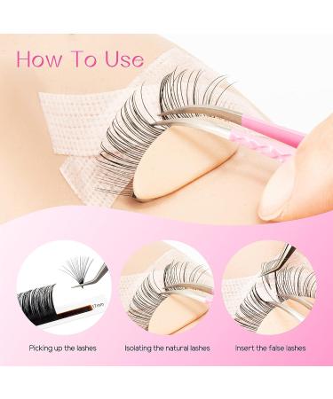TDANCE Fiber Tip Lash Tweezers for Eyelash Extensions - Stainless Steel 90 Degree Thin Tweezer (Pink) - Volume Lash Tool for Precision Application | 1 Pcs - Buy Online on GoSupps.com