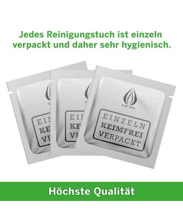 Ocuvers Eye Cleaning Wipes - Hygienic Eyelid Care with Hyaluron & Aloe Vera | 20 Pads for Dry Eyes Blepharitis & Inflammation - Buy Online on GoSupps.com