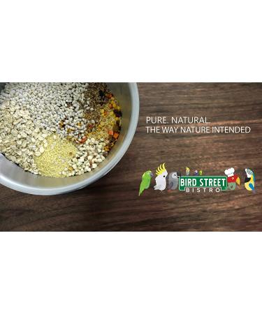 Viva La Veggies Parrot, Parakeet, Cockatiel Bird Food - Natural & Organic Grains, Legumes, Non-GMO Fruits, Vegetables, Spices - Cooks in 3-15 min - 1.5 lb Pack - Buy Online on GoSupps.com