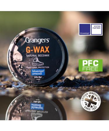 Grangers Leather Protection G-Wax Tin 80g - Premium Leather Care | Pack of 1 - Buy Online on GoSupps.com