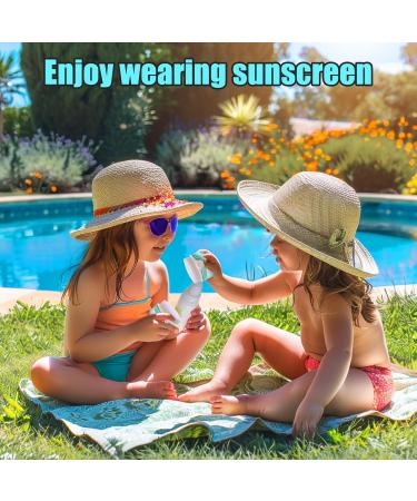 Sun Protection Applicator for Kids | Sunscreen Buddy Brush with Protective Caps | Travel-Friendly Sunblock Applicator - Buy Online on GoSupps.com