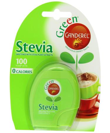 Canderel Green Sweetener 100 Tablets (Pack of 4 Total 400 Tablets)