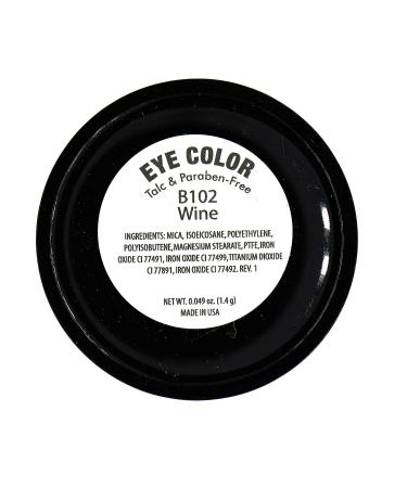 Pure Ziva Wine Deep Purple Shimmer Eyeshadow - Vegan, Talc & Paraben Free - Buy Online on GoSupps.com