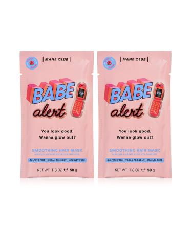 MANE CLUB Babe Alert Deep Conditioner, cruelty free, vegan, no sulfates or parabens  Pack of 2 2 Count (Pack of 1)
