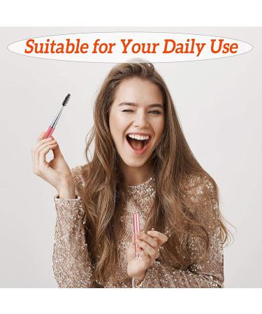 10-Piece Crystal Handle Eyelash & Eyebrow Brush Set with Cap | Portable Mascara Wands for Extensions & Makeup Application - Buy Online on GoSupps.com