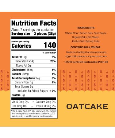 Effie's Homemade Oatcakes - 7.2 oz | Delicious Handmade Oat Cookies - Buy Online on GoSupps.com