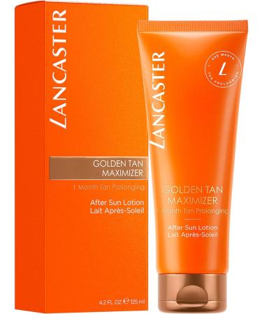 Lancaster Golden Tan Maximizer After Sun Body Lotion 125ml - Prolongs Tan, Soothes & Hydrates for Sensitive Skin - Buy Online on GoSupps.com