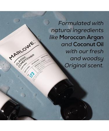 MARLOWE Classic Men's Shampoo and Conditioner Set - Clarifying, Invigorating, and Moisturizing Formula for All Hair Types - Buy Online on GoSupps.com