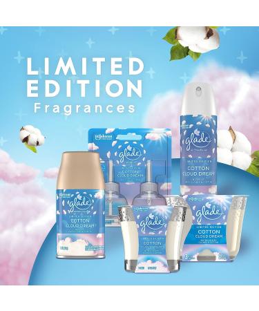 Glade Cotton Cloud Dream Automatic Spray Refill & Holder Kit - 6.2 Oz Air Freshener for Home & Bathroom - Buy Online on GoSupps.com