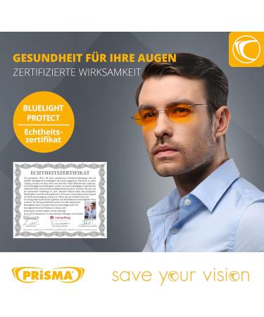 PRiSMA LiNDAU PRO99 Blue Light Filter Glasses - 99% Blue Light Protection | L709 01 Pro99 - Buy Online on GoSupps.com