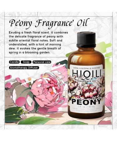 HIQILI 30ML Rose Essential Oil & 30ML Peony Fragrance Oil for DIY Diffuser - Buy Online on GoSupps.com