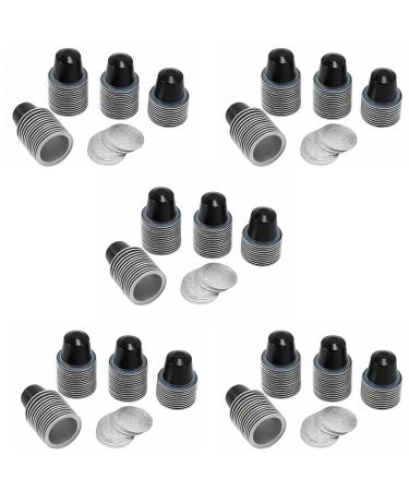 ISTOVO 250Sets Capsules de Caf Rechargeables Tasse Capsules de Caf Jetables Emballage Fournitures de Caf pour Noir