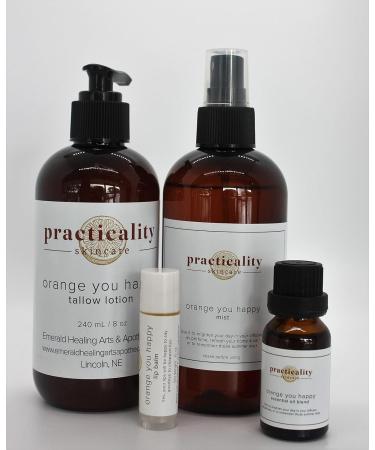 Practicality Skincare Orange You Happy | Essential Oils Diffuser |Aromas of Vanilla & Sweet Orange | .15 Fl Oz | 1 Pc - Buy Online on GoSupps.com