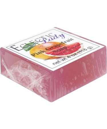 Buy Eclectic Lady Pink Grapefruit Glycerin Soap - 4 oz Bar | International Shipping Available - Buy Online on GoSupps.com
