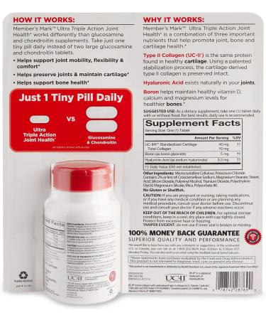 Member's Mark Ultra Triple Action Joint Health - Powerful Joint Support Formula - Buy Online on GoSupps.com