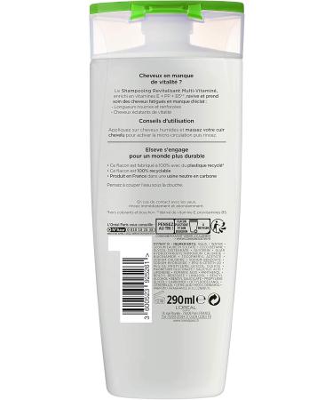 L'Or al Paris Elseve Multi-Vitamin Revitalizing Shampoo for Normal Hair Enriched with Vitamins E + PP + B5 1 Unit - Buy Online on GoSupps.com