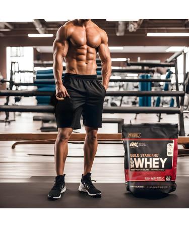 ON Gold Standard 100% Whey Protein - 24 Grams Of Protein Per Scoop 5.5 Grams Of Naturally Occurring BCAA 22 Servings Per Container 1.5LBS (Double Rich Chocolate) - Buy Online on GoSupps.com