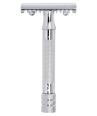 Merkur Classic 3-Piece Razor Double Edge Safety Razor, MK-15C