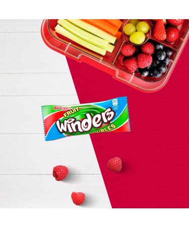 Kellogg's Fruit Winders Doubles Apple Strawberry 5 x 17g - Buy Online on GoSupps.com