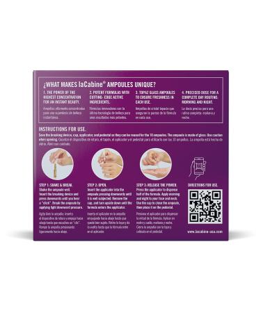laCabine Collagen Boost Ampoule Serum - Fight Deep Wrinkles & Signs of Aging with Pure Collagen | International Shipping - Buy Online on GoSupps.com