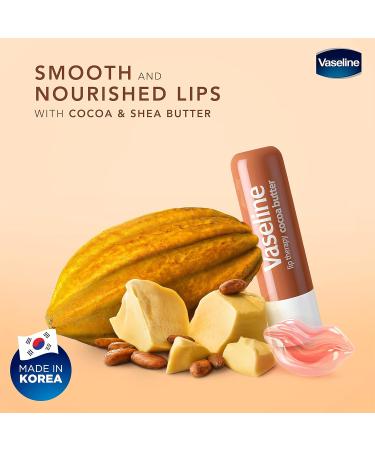 Vaseline Lip Therapy Cocoa Butter Lip Balm 4.8g - Nourishing Hydration for Soft Lips | International Shipping Available - Buy Online on GoSupps.com