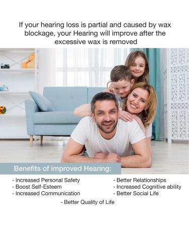Ear Washer Kit for Adults and Children - Ear Cleaning System with LED Light and 5 Disposable Tips - Buy Online on GoSupps.com